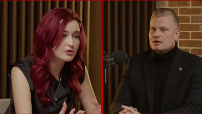 FOTO: Katerina Demetrashvili a Filip Turek byli hosté pořadu Echo Prime Time.