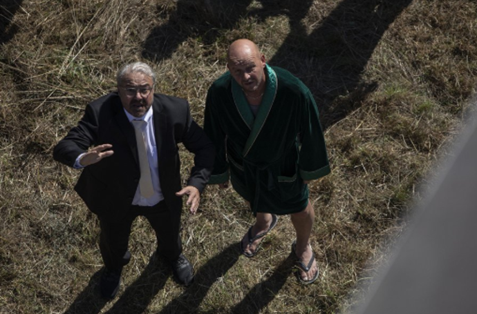 Pavel Nečas po boku Martina Zounara v Ordinaci.