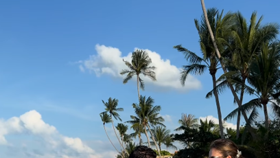 FOTO: Andrea Bezděková se partnerem na dovolené.