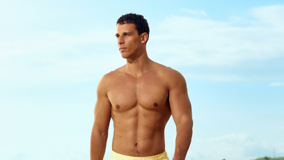 FOTO: Adrian Chabada má vypracované tělo.