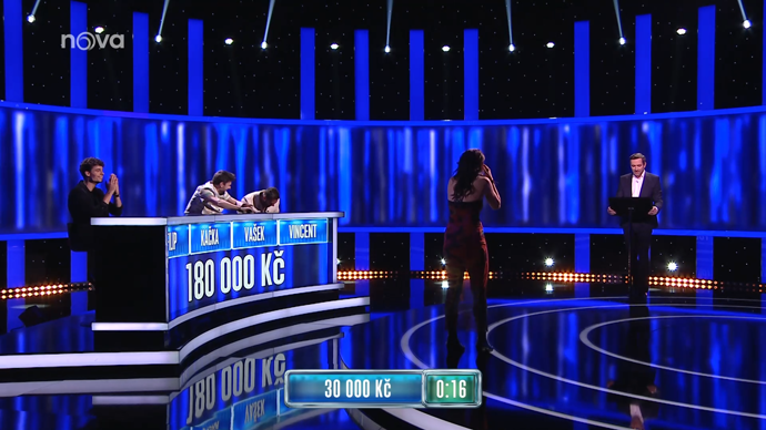 Spolu s Kateřinou Marií Fialovou soutěžil Vincent Navrátil, Václav Matějovský a Filip Březina.