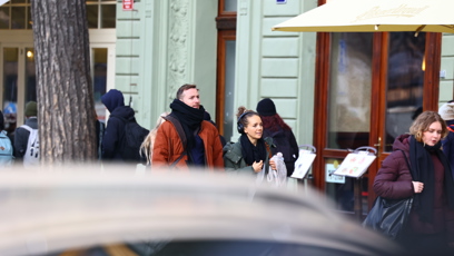 FOTO: Herečka Lucie Vondráčková a William Valerián.