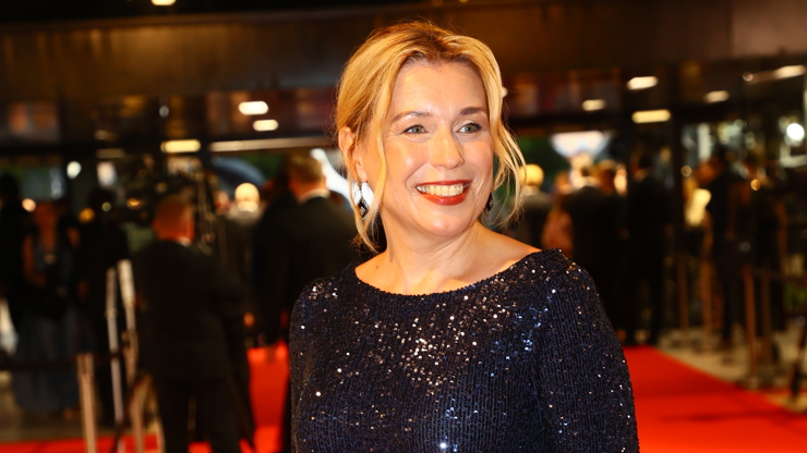 Danuše Nerduová byla samý úsměv.