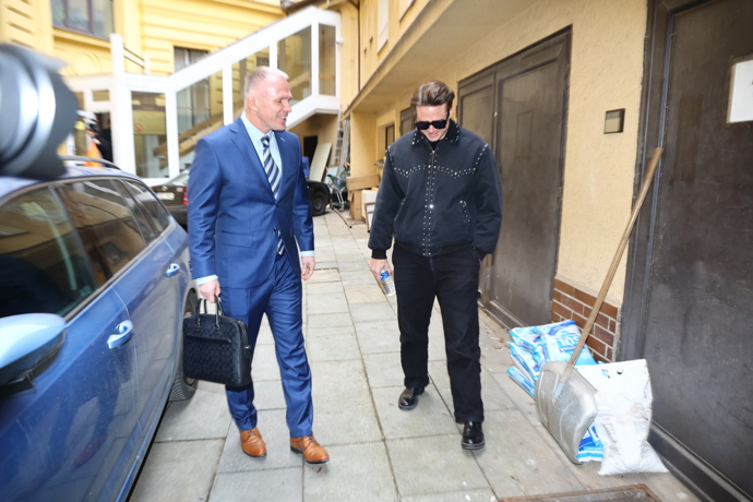 Ondřej Brzobohatý opět stanul před soudem kvůli spolu s Taťánou Kuchařovou.