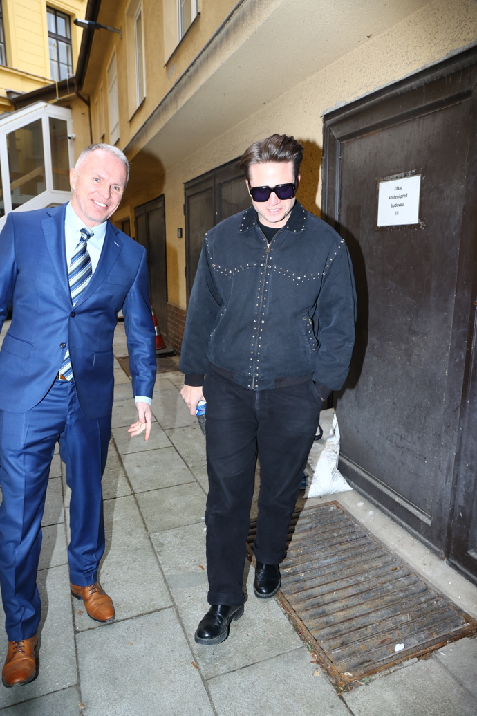 Ondřej Brzobohatý opět stanul před soudem kvůli spolu s Taťánou Kuchařovou.