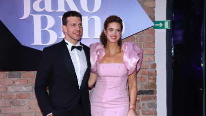 FOTO: Kateřina Pechová vynesla růžové šaty.