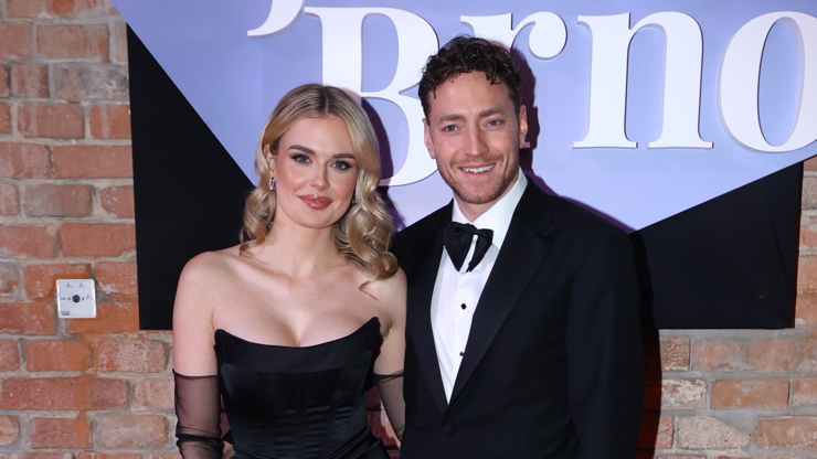 Pavla Vaníčková a Martin Dubovický na Plese jako Brno.