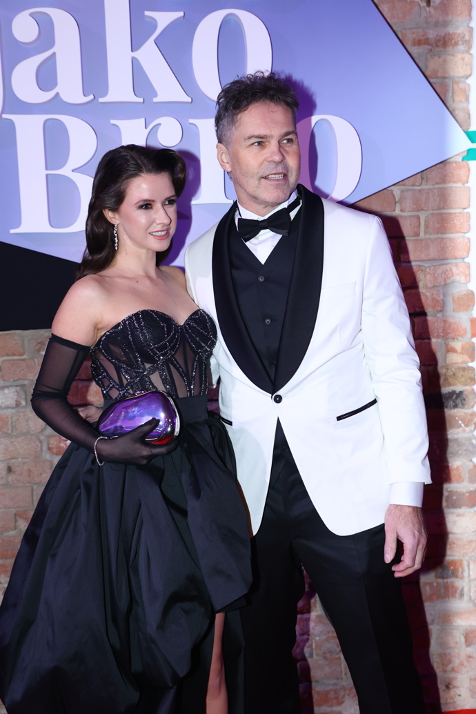 Jaromír Jágr s Dominikou Branišovou.