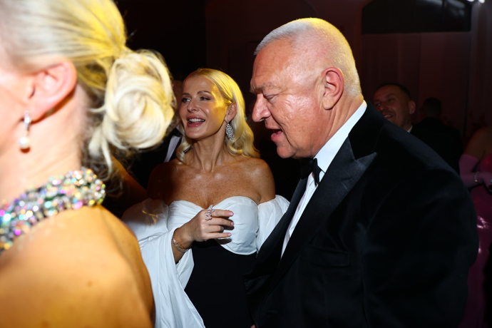 Jaroslav Faltýnek si večer velice užíval.