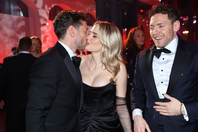 Pavla Vaníčková a Martin Dubovický si vyměňovali polibky. 