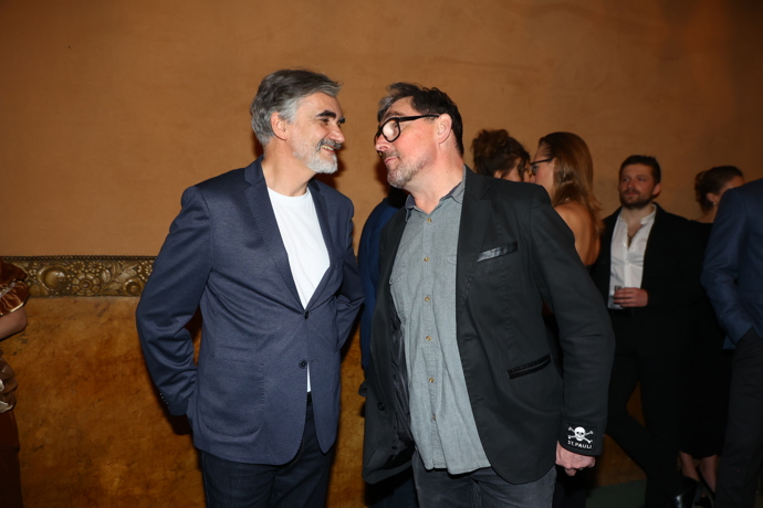 Martin Myšička a Jiří Vyorálek se dobře bavili.