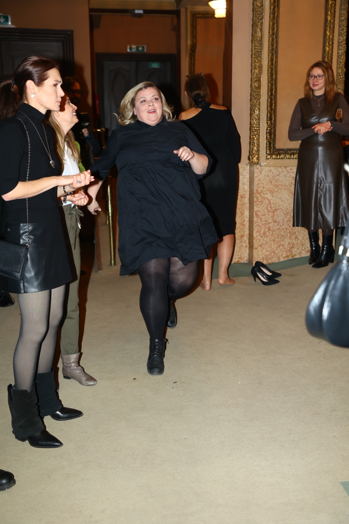 Lucie Polišenská běžela na premiéru.