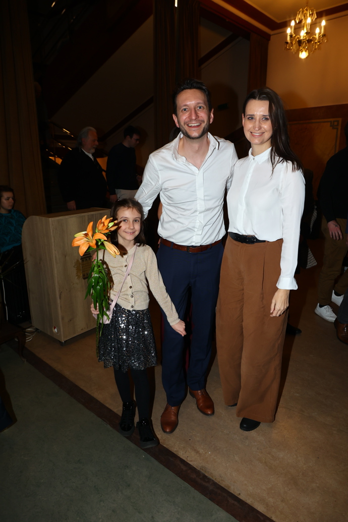 Václav Jílek s rodinou.