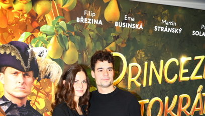 FOTO: Filip Březina s přítelkyní.