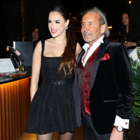 Leo Beránek starší s Kačenkou.