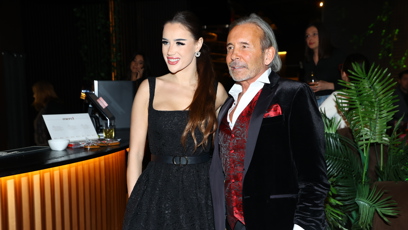 FOTO: Leo Beránek starší s Kačenkou.