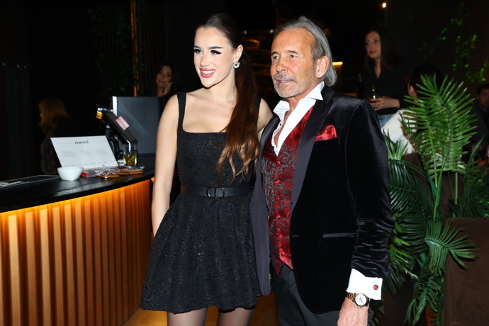 Leo Beránek starší s Kačenkou.