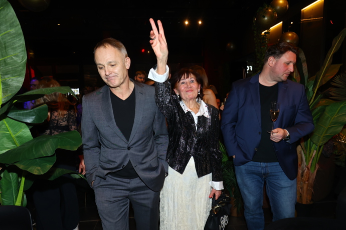 Po křtu se uskutečnila party.