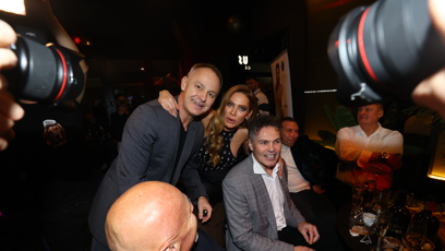 FOTO: Andrea Verešová, Daniel Volopich a Jaromír Jágr.