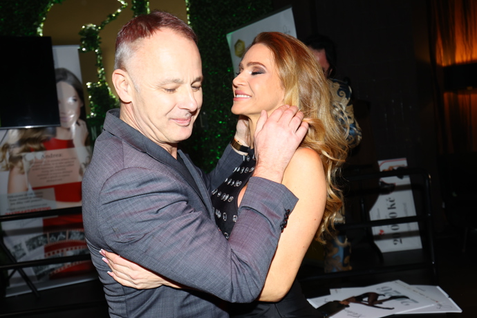 Andrea Verešová vedle Daniela Volopicha září.