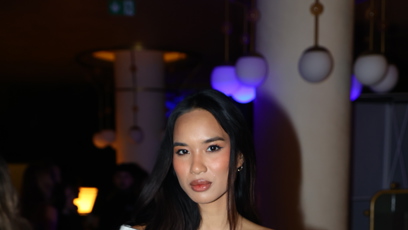 FOTO: Sarah Vu zvolila pohodlný a ne moc výrazný outfit.