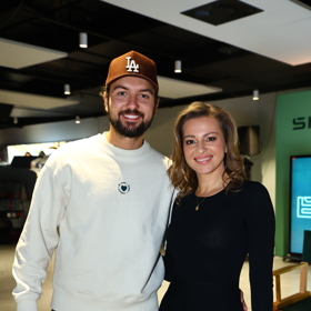 Inna Puhajková a její partner Adam Janota.