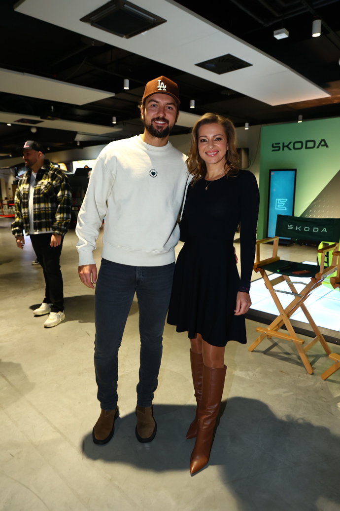 Inna Puhajková a její partner Adam Janota.