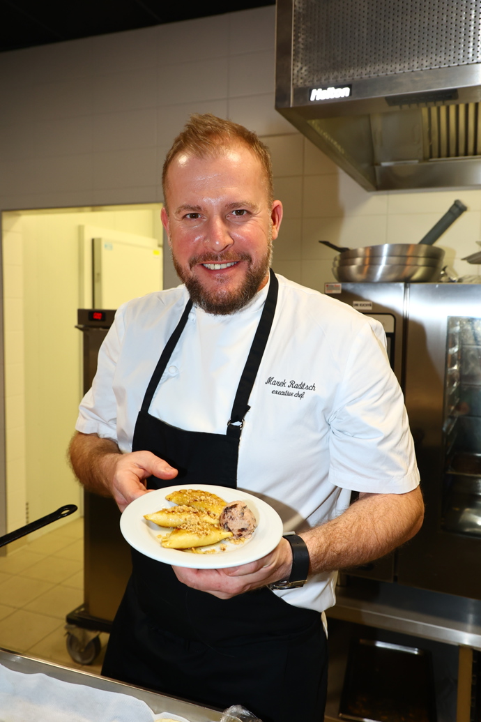 Šéfkuchař Marek Raditsch. 