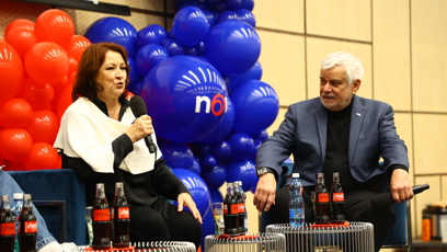 FOTO: Zlata Adamovská a Petr Štěpánek.