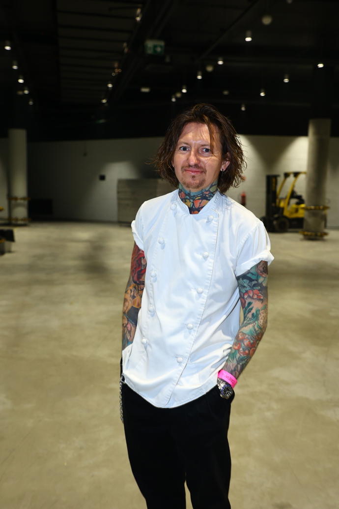 Přemek Forejt na festivalu chutí. 