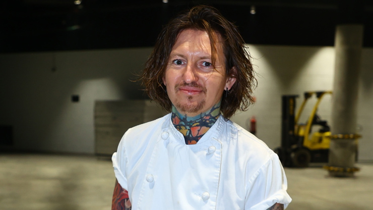 Přemek Forejt na festivalu chutí.