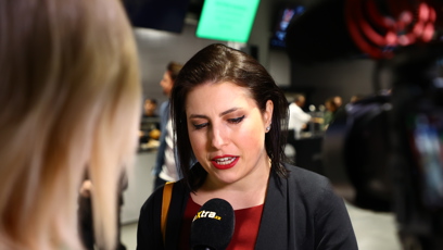 FOTO: Viktorie Mertová při rozhovoru pro eXtra.cz.