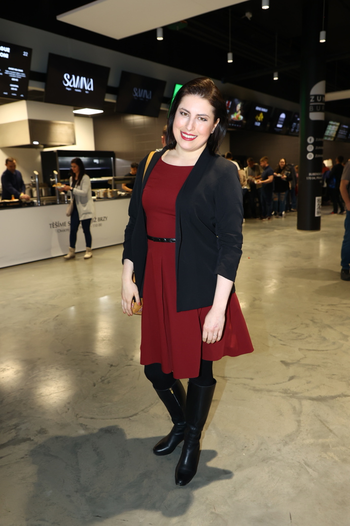 Půvabná Viktorie Mertová. 