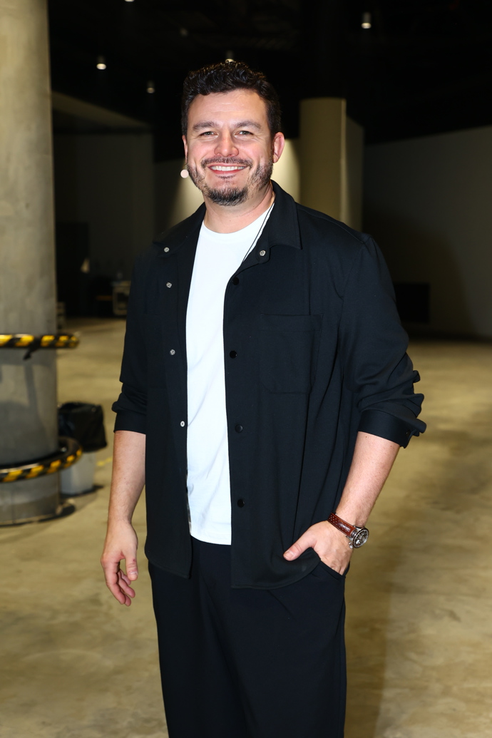 Roman Staša na festivalu chutí. 