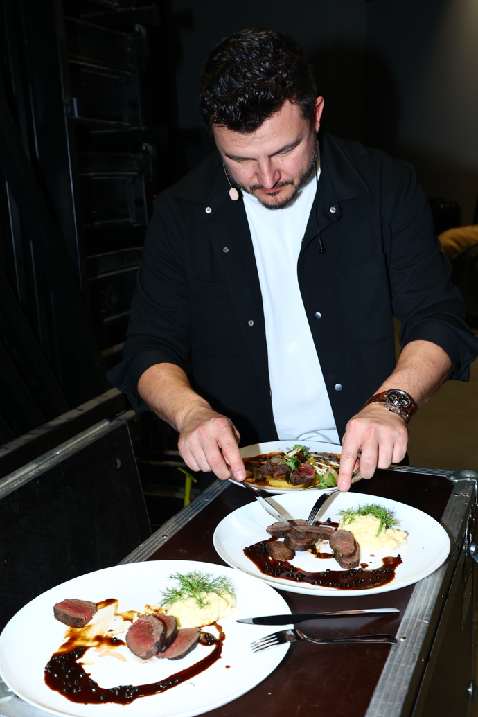 Roman Staša na festivalu chutí TV Nova.