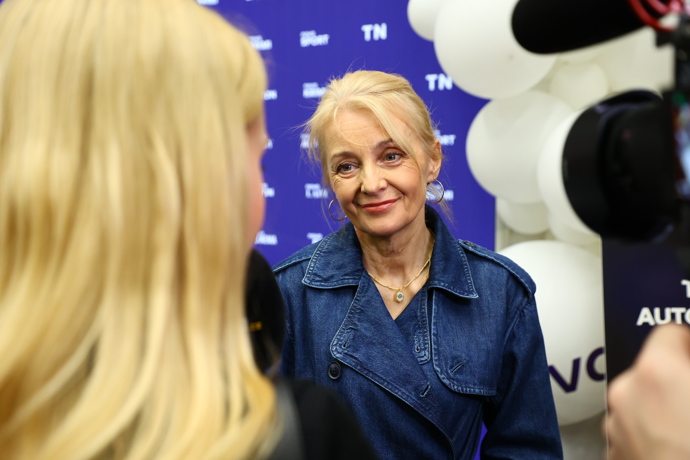 Veronika Žilková při rozhovoru pro eXtra.cz.