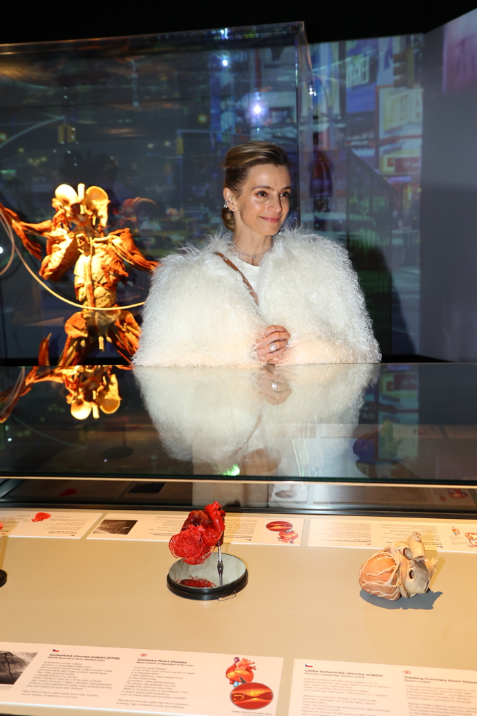 Ivanu Jirešovou jsme potkali na výstavě Body Worlds na pražském Chodově. 
