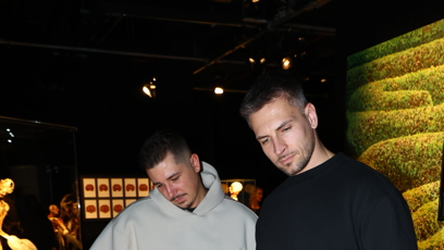 FOTO: Matěj Quitt na výstavě Body Worlds.