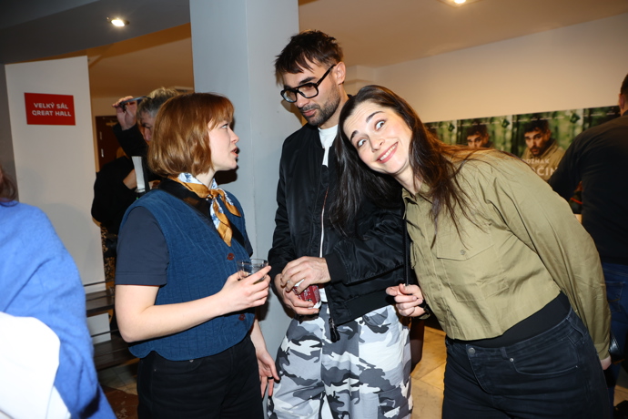 Na premiéře panovala příjemná atmosféra.