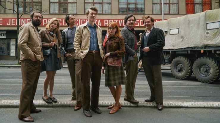 Hlavní postavy snímku Vlny.