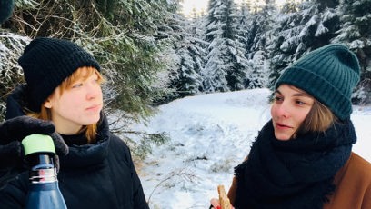 FOTO: Svůj volný čas tráví s kamarádkami.