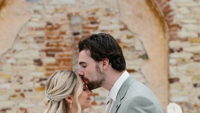 FOTO: Filip Chytil se svou ženou Nikol.