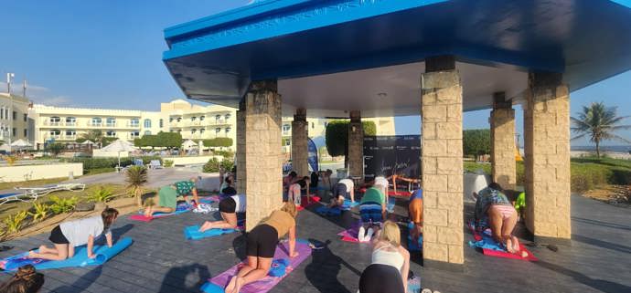 Jedno z cvičení v Ománu.