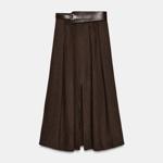 Midi sukně s páskem, Zara, 1199 Kč