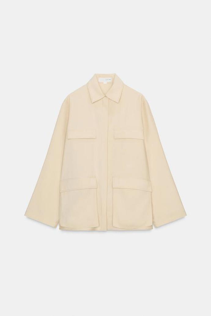 Splývavá košile s kapsami, Zara, 1199 Kč