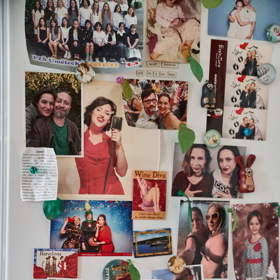 Fotografie rodiny a přátel najdete u Báry Vaculíkové všude možně.