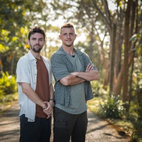 Moderátorské duo Vašek Matějovský a Jakub Štáfek.