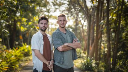 FOTO: Moderátorské duo Vašek Matějovský a Jakub Štáfek.