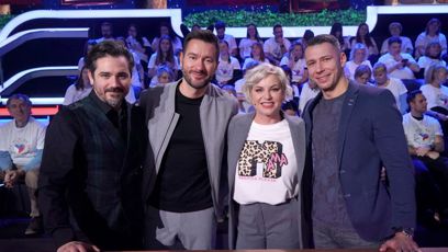 FOTO: Tým Vojty Kotka bude tvořit zpěvák Marek Ztracený, zpěvačka Martina Pártlová a fotbalista Marek Suchý.