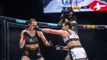 FOTO: Lucie Pudilová schytala pár ran.